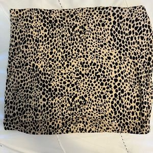 Cheetah tube top